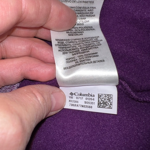 Columbia women’s pullover hoodie Purple size XS - Picture 8 of 12